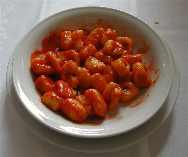 Nhoque ao Sugo