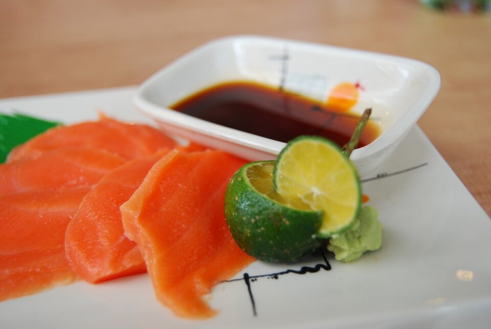 Sashimi de Salmão 12 Fatias